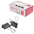 Binder Clip Box 12pcs 15mm/19mm/25mm/32mm/41mm/51mm. 