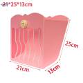 Bunny Hay Manger Grass Shelf Food Dispenser Guinea Pig Hay Feeder Pink. 