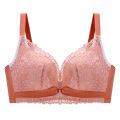 TZ Summer Women's Fashion Underwear Small Chest Push Up Big Lace Edge Breathable Push Up Accessory Breast Push Up Bra Set. 
