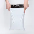 Perfect Medium Poly Mailer White Daraz Flyers Bundle of 100 Bags pack and 25 Bags Pack Thickness - 2.2mm Self-seal Adhesive bags Storage Bags Plastic Poly Envelope 25cm*35cm Flyer Mailer Packs Postal Safe Mailing Bags Shipping Bags Medium Size 25cm x 35cm. 