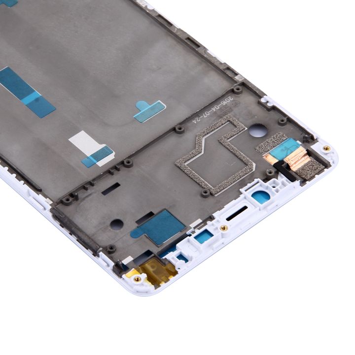 For%20Xiaomi%20Mi%20Max%20Front%20Housing%20LCD%20Frame%20Bezel%20Plate(White)%20-%20Image%205