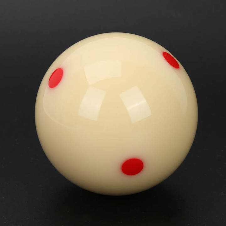 Pro Cue Ball Red Spot Dot Pool Snooker Billiard Training Table Match TV Balls