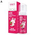 【EleganceEssence】Clean Tooth Mousse Toothpaste Children's Fruit Flavored Cleaning Foaming Toothpaste 60ml Paste K0f8. 