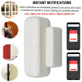Smart Door Sensor Tuya Door Window Open Closed Smart Home Security Alarm System Smart Life APP Control Tuya. 