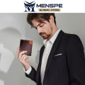 MENSPE RFID Block Short Wallet Coin Bag Zipper Clutch Wallets Solid Color Retro Short Wallet Soft PU Wallet Multi-Card Position ID Credit Cards Holders Coin Bag Business Wallets. 