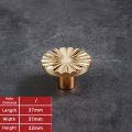Canibet Handles Flower Pulls  Solid Door Knobs and Pulls Handle for niture Kitchen Cupboard Closet Drawer Home Decor64. 