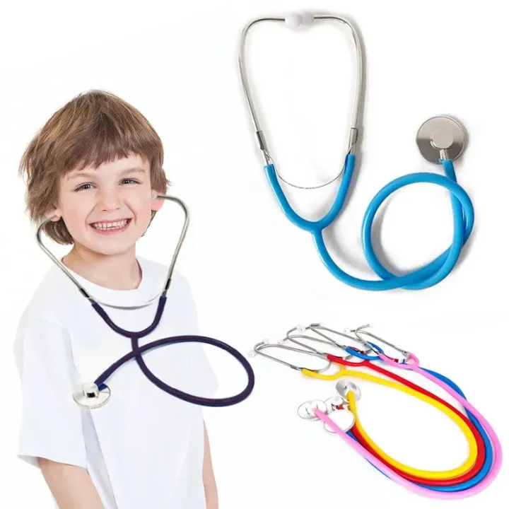 Stethoscope for Kids Toy Simulation Doctor's Toy Family Parent-Child Games Imitation Plastic Stethoscope Accessories Kids Doctor Toy