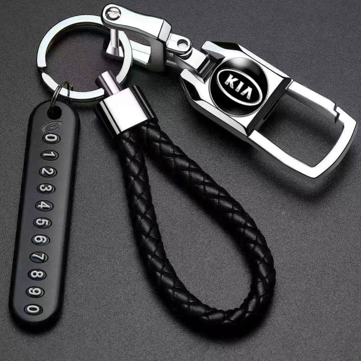 Car Keychain Creative Alloy Metal Keyring Key Chain Ring Gift For Kia RIO K5 k3 K2 Picanto Rio Soren Sportage Sorento KX3 KX5 K3S
