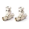 BNC Connector Female Male RCA Adapter Plug Coupler Joiner Joint L Elbow T Tee for TV CCTV Camera End Cap F Connector Converter 1Pcs. 