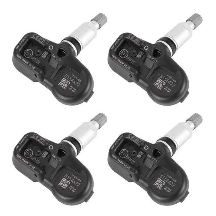 4Pcs Car Tire Pressure Sensor TPMS 42607-48020 for C- Pacific PMV-C215 LS500H LX570 RX450H
