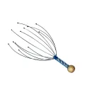 Head Massager Octopus Claw Massager Tool Head Neck Scalp Equipment. 