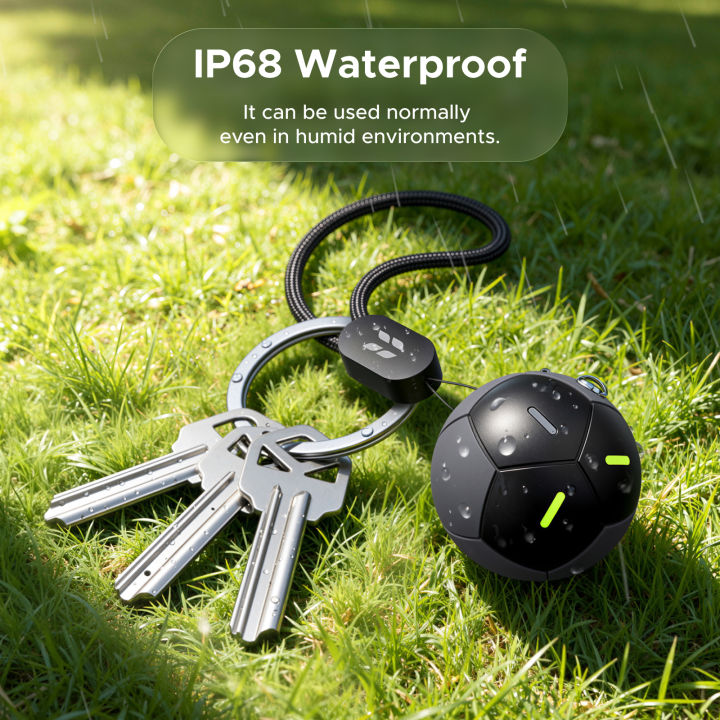 UGREEN%20Football%20Design%20Finetrack%20Global%20Positioner%205-Year%20Battery%20Life%20IP68%20Waterproof%20Plastic%20Shell%20Tracker%20Compatible%20Only%20With%20Apple%20Devices%20-%20Image%205