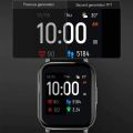 Haylou LS02 Smart Watch - 1.4inch Ture Color Full Touch Large Screen - Black. 