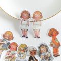40 s/1lot kawaii Stationery Stickers Tomato doll Diary Planner junk journal Decorative Scrapbooking DIY Craft Stickers. 