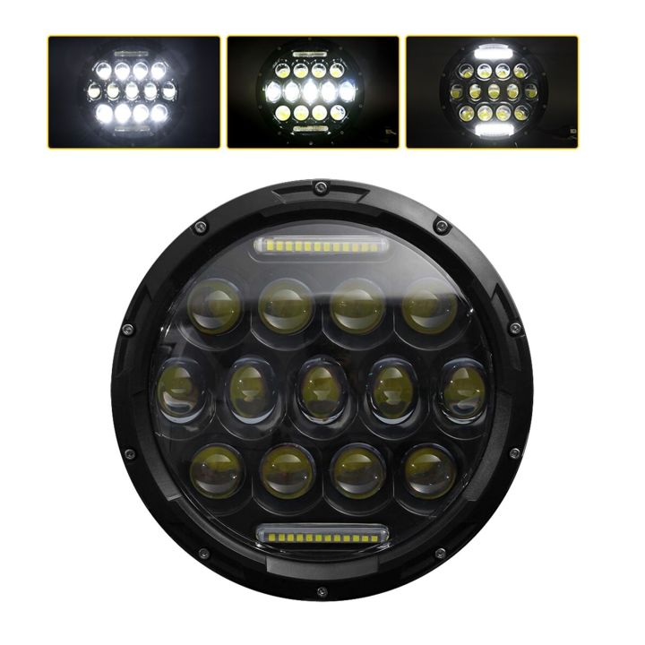 1%207Inch%20200W%206000K%20IP67%20Waterproof%20LED%20Headlight%20for%20Cars%20and%20Motorcycles,%20with%20DRL,%20High/Low%20Beams%20-%20Image%203