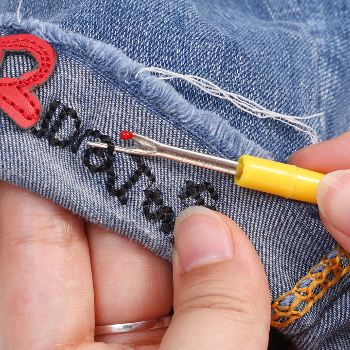 1/5/10Pcs%20Plastic%20Handle%20Cross-Stitch%20Sewing%20Thread%20Remover%20DIY%20Embroidery%20Hand%20Tools%20Craft%20Thread%20Cutter%20Seam%20Ripper%20Stitch%20Unpicker%20Needles%20Arts%20Sewing%20Accessories%20-%20Image%205