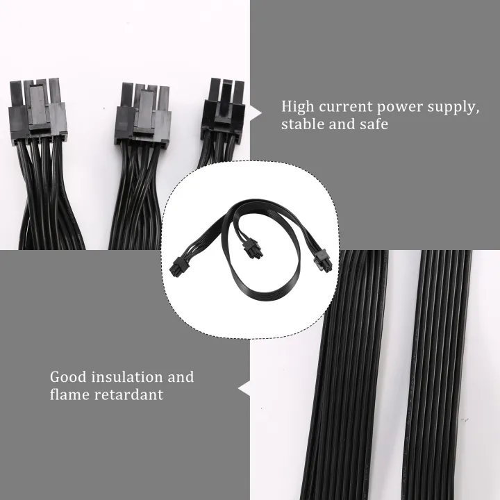 PCI-E%206%20Pin%20to%202%20Ports%206+2%20Pin%20Power%20Supply%20Cable%206Pin%20to%208Pin%20-%20Image%207