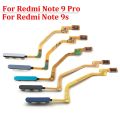 Original Fingerprint For Xiaomi Redmi Note 9 10 Pro 9s Poco X3 Pro M3 Home Button Fingerprint Menu Return Key Sensor Flex Cable. 