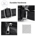 Vocoal Crossbody Shoulder Bag Soft Leather Bag Female Fashion Simple European American Trend Retro Multi-pocket Large Capacity Water Resistant Sling Bag. 