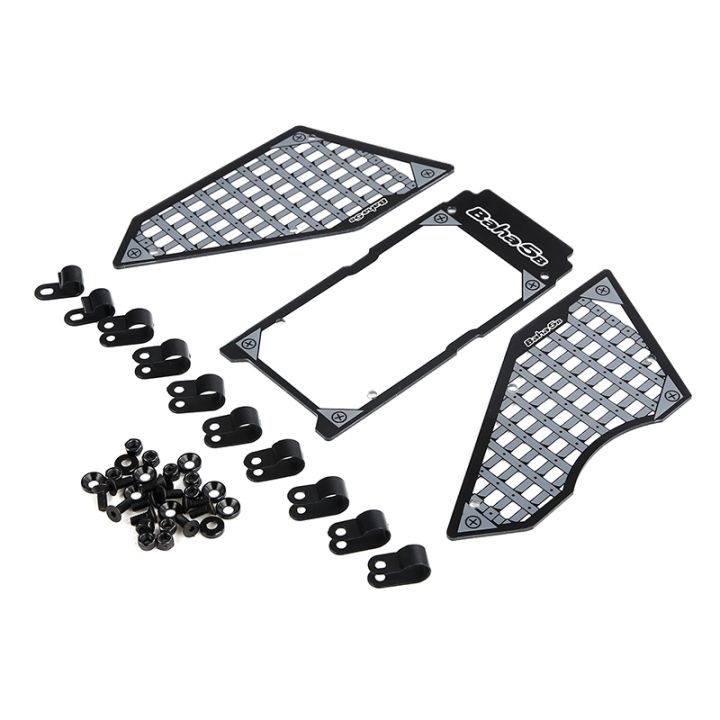 Hpi Racing Mesh Window 5B Explosion-Proof Car Window (PC Material) Fit for 1/5 HPI ROVAN BAHA ...
