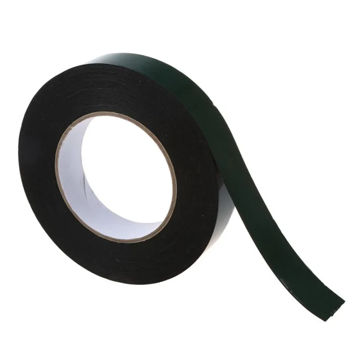 3X%20Black%20Super%20Strong%20Permanent%20Double%20Sided%20Self%20Adhesive%20Foam%20Car%20Trim%20Body%20Tape%20Width:25mm%20-%20Image%203