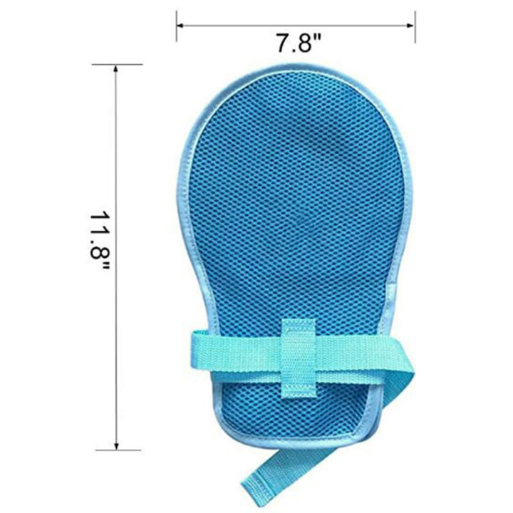 BolehDeals%20Hand%20Control%20Mitts%EF%BC%8CDementia%20Safety%20Restraint%20Gloves%20Hand%20Protectors%20Personal%20Safety%20Devices%20Finger%20Control%20Mitt-%20Blue%20-%20Image%202