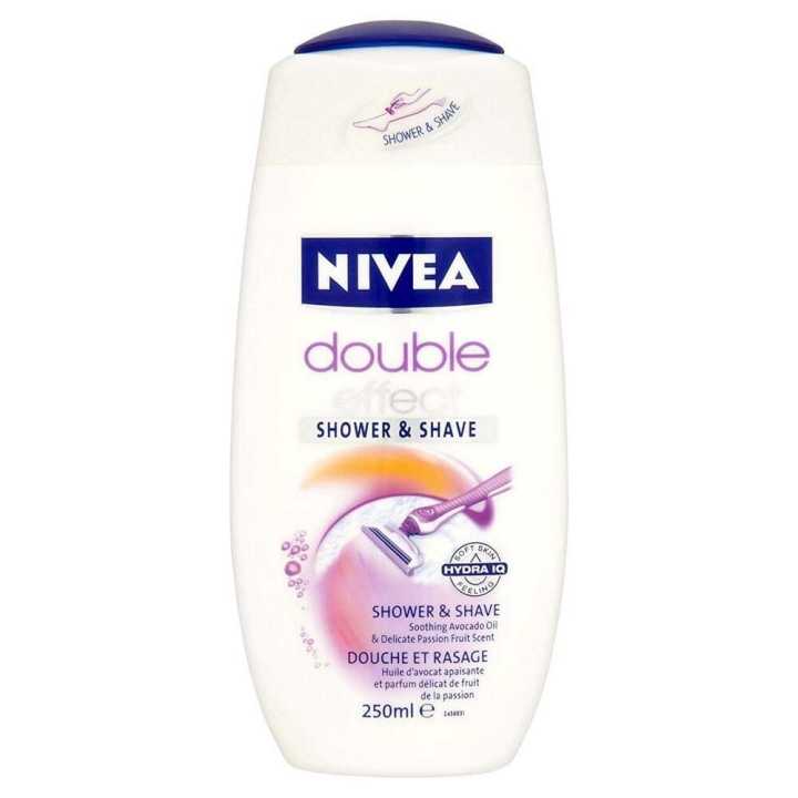 Nivea Double Effect Shower Shave 250Ml