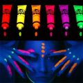 Body Face Paints Set 10ml Face Fluorescent Glow Paint Kids Makeup Luminous Color Body Art Painting Festival Painting Neon Cosplay Pigment Halloween. 