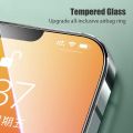 Full Cover Protective Glass For iPhone 16 15 14 13 12 11 Pro Max Mini X Xr Xs Max Tempered Glass Full Glue Shining Screen Protector. 