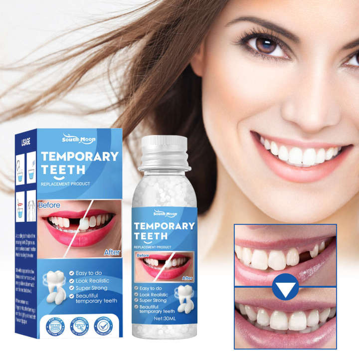South Moon Solid Teething Temporary Tooth Repair Cavity Filling Gel Denture Gap Filler