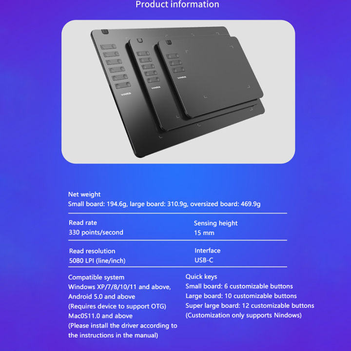 Graphics%20Drawing%20Tablet%20Digital%20Pen%20Pad%20Writing%20Drawing%20Board%20For%20Android%20Phone%20Windows%20Mac%20Laptop%20For%20Painting%20Designing%20Course%20A%20JUE%20-%20Image%204