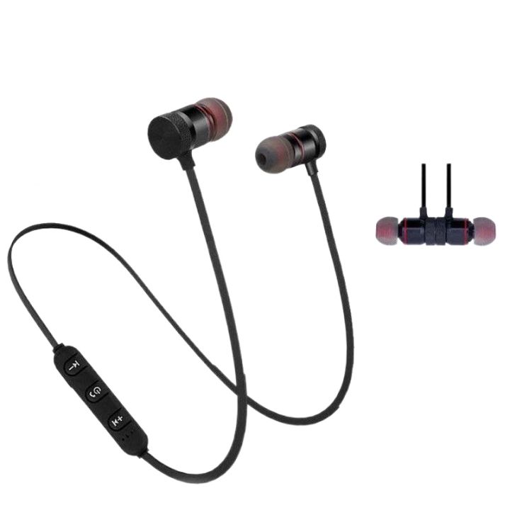 New Smart 2030 Wireless Bluetooth Earphone with Mic - Magnetic Sports Stereo Headphone