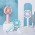 USB Mini Fan Rechargeable Portable Handheld Fan Lazy Temporary Travel Home Car Air Cooler -Blue. 