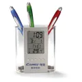 Plastic penholder multifunctional calendar clock Electronics. 
