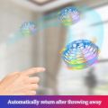 Induction Fying Ball Induction Magic Ball Flying Ball Kids Flying Toys UFO Toy Gesture Sensing Flying With LED Light 360° Rotating Mini Drones. 