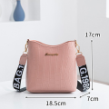 Ladies Female Messenger Bags New Crocodile Purse Crossbody Bucket Handbag Mini Shoulder Bag Casual. 