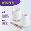 for PT-31 -40 Plasma Cutter Cutting Torch Consumables KIT Extended 30Pcs. 