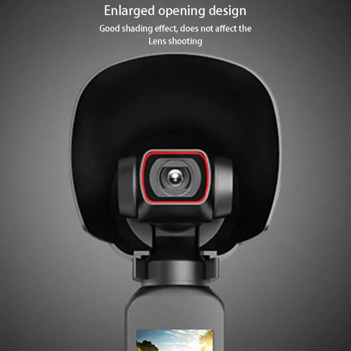 Board%203%20Piece%20Set%20Ultralight%20Protective%20Accessories%20Sunshade%20For%20Osmo%20Pocket%202%20Gimbl%20Stabilizer%20Action%20Camera%20Lens%20Cover%20-%20Image%202