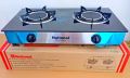 National Double Burner Gas Cooker Household Gas Stove for Kitchen Cooktop Stove Upgrade Timing Flip Kitchen Gas Cooker energy-saving Embedded Fierce Fire Stove. 