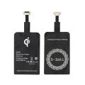 Universal Qi Wireless Charger Receiver Card Charger Adapter Pad Coil for iPhone/Type-C EM88. 
