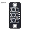 3/4/5 Bit Independent Button Module Mcu External Button Module Switch Button Board Bluetooth Power Amplifier Button Board. 