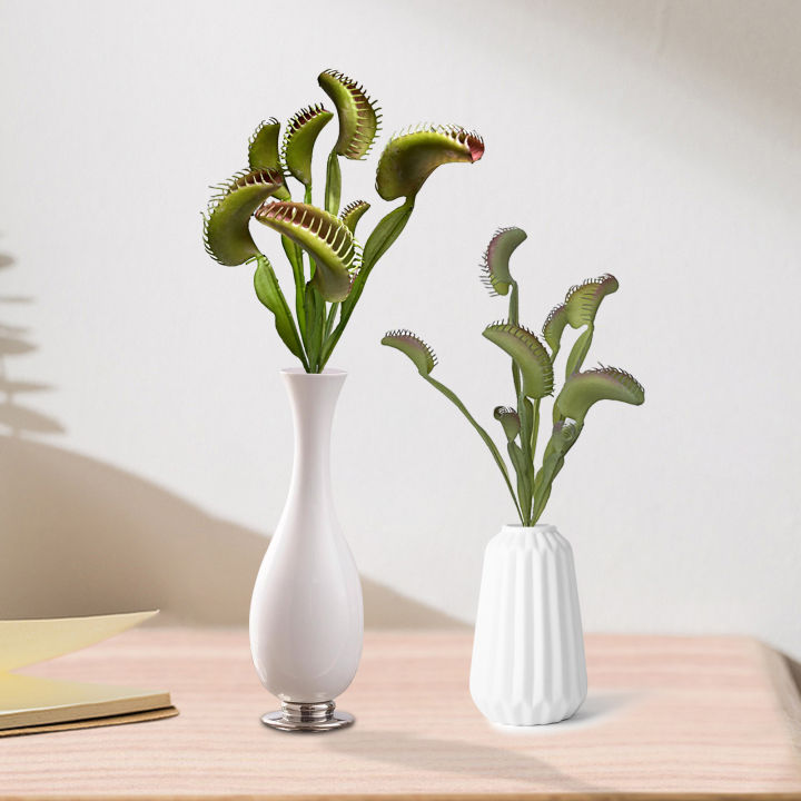 1%20Branch%20Artificial%20Plant%20Non-fading%20Not%20Withered%20Decorative%20Plastic%20Artificial%20Flytrap%20Grass%20Plant%20Home%20Party%20Desktop%20Decoration%20for%20Balcony%20-%20Image%202