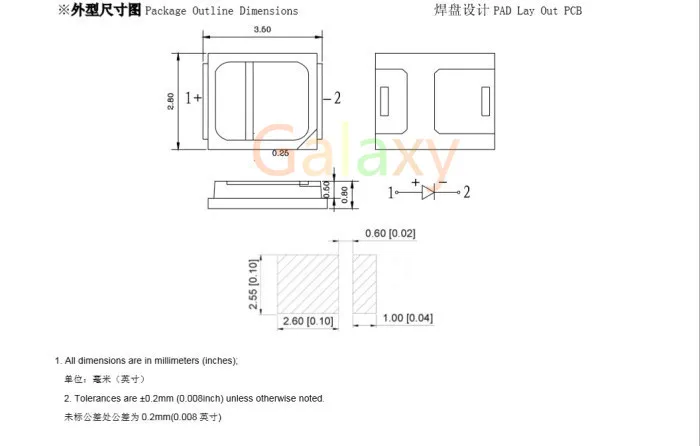 %E3%80%90GlobalTrendz%E3%80%91100PCS/lot%20SMD%20LED%202835%20Yellow%200.2W%202.0-2.6V%20580-590NM%20PLCC-2%20SMD/SMT%202V%203.5*2.8*0.8MM%2060Ma%203528%202835%20led%20-%20Image%204
