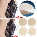 Women Satin Cloth Stickers Invisible Tape Stickers Reusable Bra Covers. 
