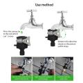 Universal Tap Connector Adapter Faucet Adapter Quick Joint Multifunction Durable Water Hose Pipe Faucet Connector. 