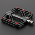 1Set 3 Sealed Bearing Ultralight Bicycle Platform Pedals Non-Slip Widen Bike Accessories Black. 