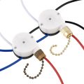SRIWEN Ceiling Fan Switch Kit ZE-208S E89885 3 Speed 4 Wire Pull Chain, Ceiling Fan Parts, Switch Speed Control Switch. 