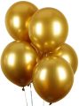 Gold Chrome Metallic Balloons for Party 50 pcs 12 inch Thick Latex balloons for Birthday Wedding Engagement Anniversary Festival Picnic Family Party Decorations-Gold. 