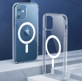 Magsafe  Wireless Charging Back Cover For iphone 11 12 13 14 15 Pro Max Mini. 