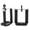 Universal Camera Mobile Phone Adjustment Holder Stand Selfie Stick Mount Clips Bracket Smartphone Attachment For Tripod and Monopod. 